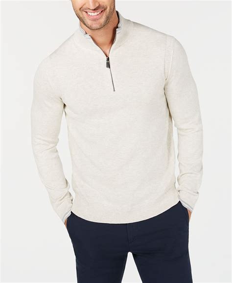 michael kors mens quarter zip|Merino Wool Quarter.